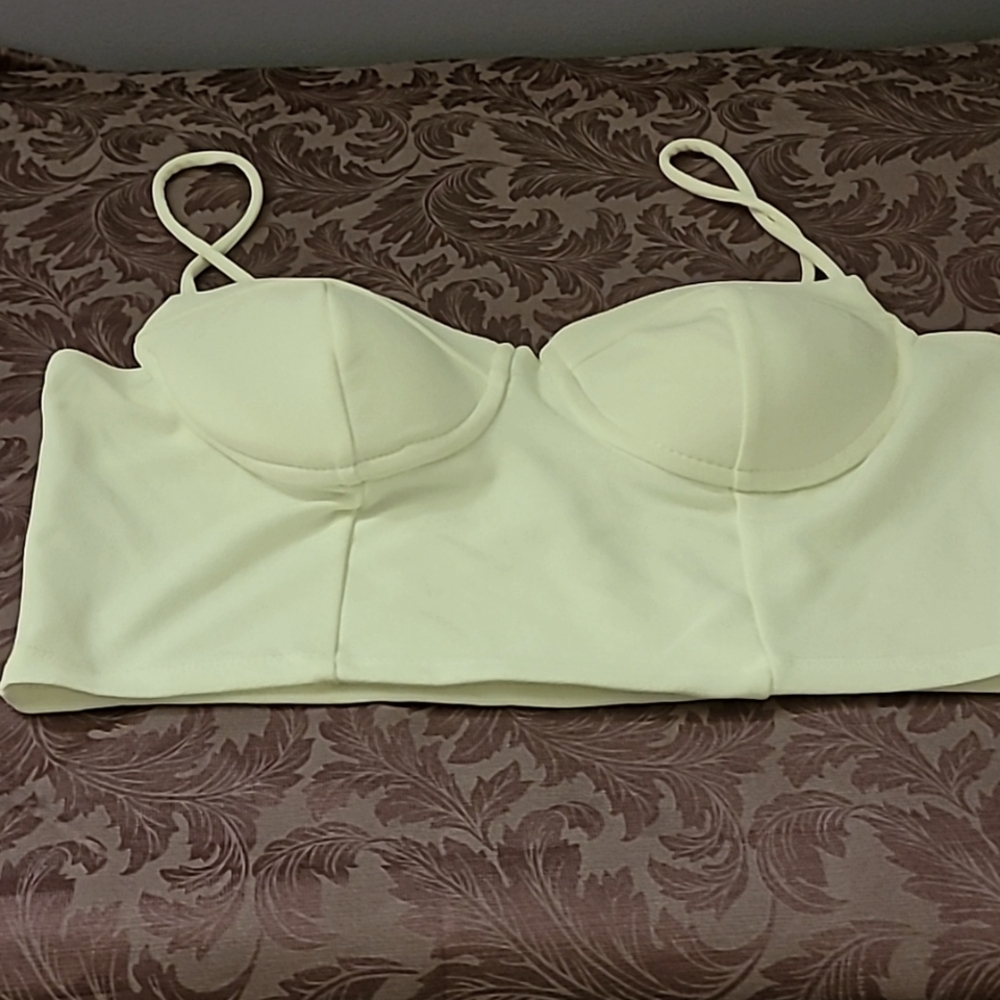 White Tank with Spaghetti strap
